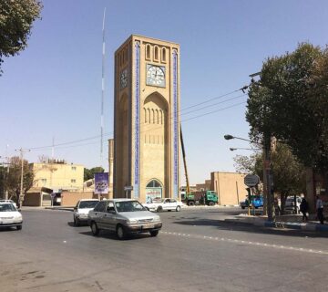 میدان ساعت یزد