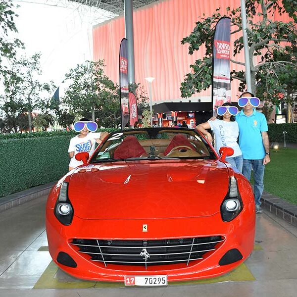 رانندگی با فراری در تم پارک دنیای فراری ابوظبی