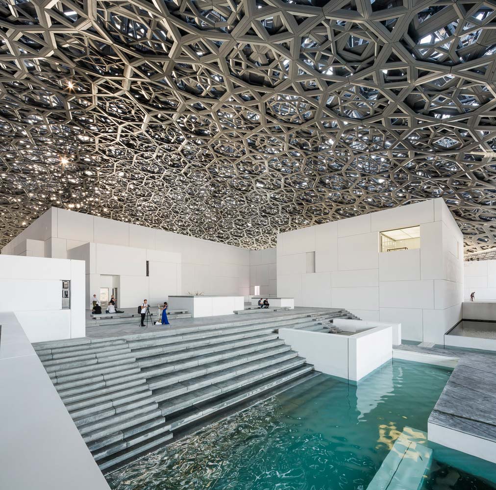 Yeganehtours.com_Louvre_Abu_Dhabi_02 سیستم های سرمایشی و بهینه کردن انرژی در موزه لوور ابوظبی