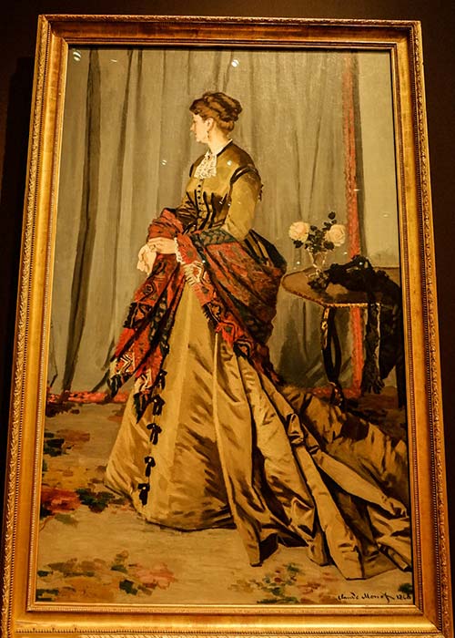 Yeganehtours.com_Monet_Painting_Louvre_Abu_Dhabi خانم لوئیس یواخیم گائودیبرت ، فرانسه، 1868