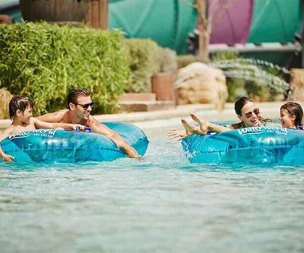 رودخانه رها در پارک آبی یاس ابوظبی