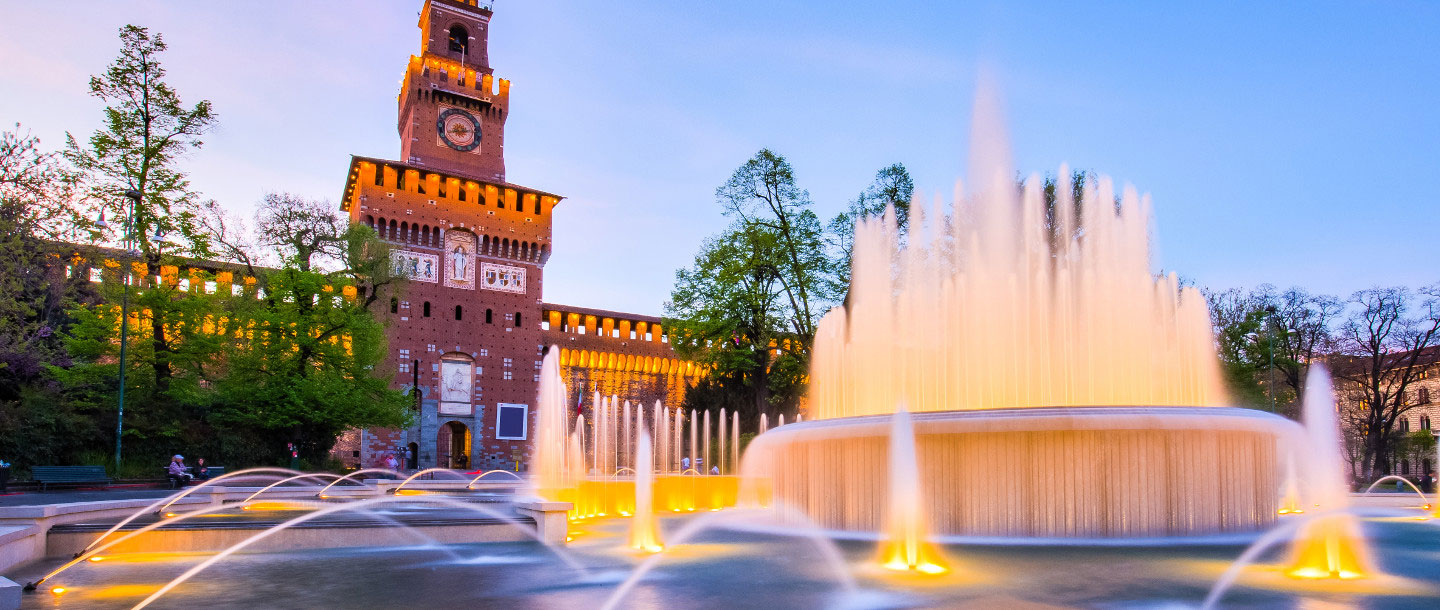 Yeganehtours.com_Castello_Sforzesco کاستلو اسفورزسکو یا قلعه اسفورزسکو از بهترین جاذبه های میلان