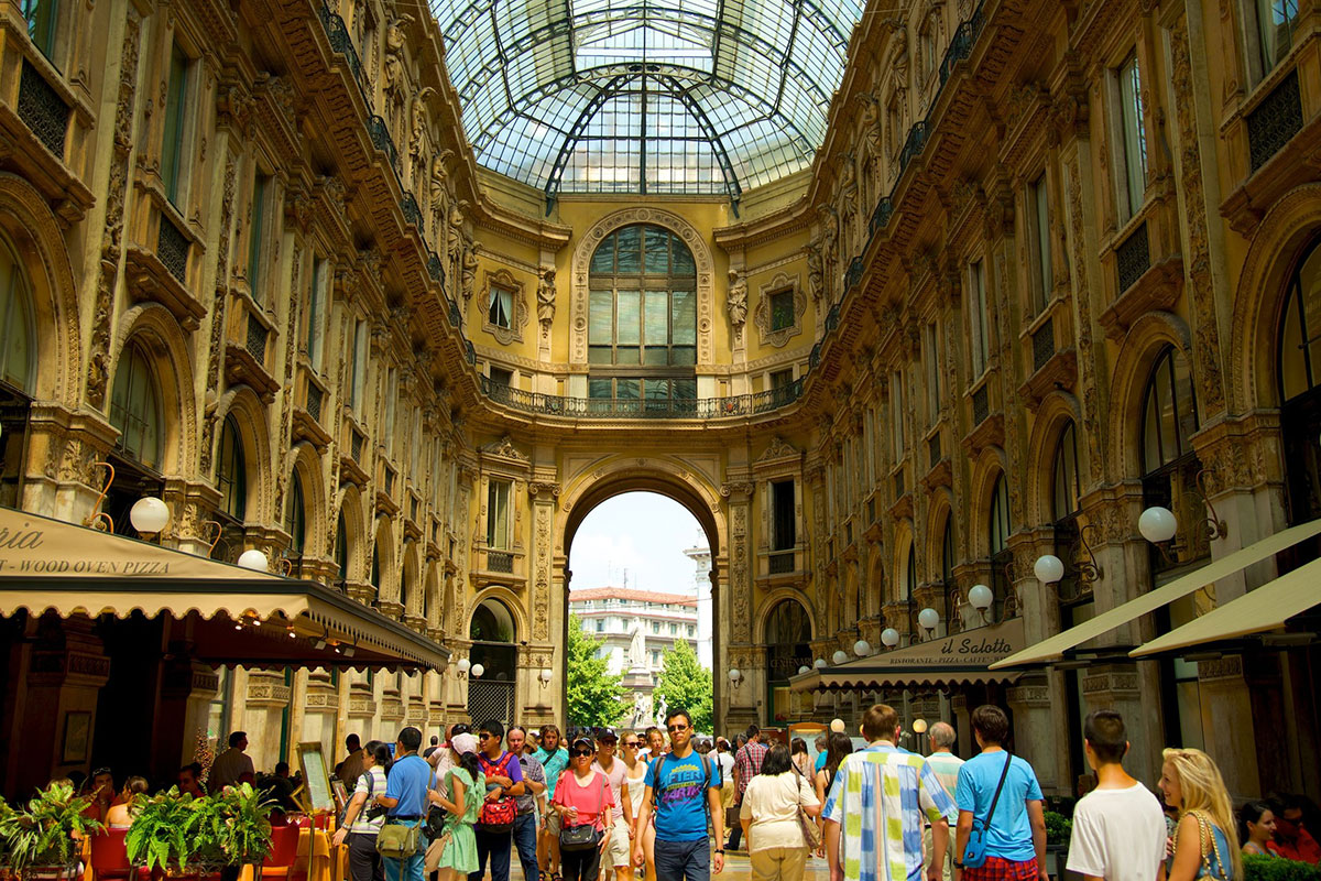 Yeganehtours.com_Galleria_Vittorio_Emanuele_ii گالریا ویتوریو امانوئل از بهترین جاذبه های میلان