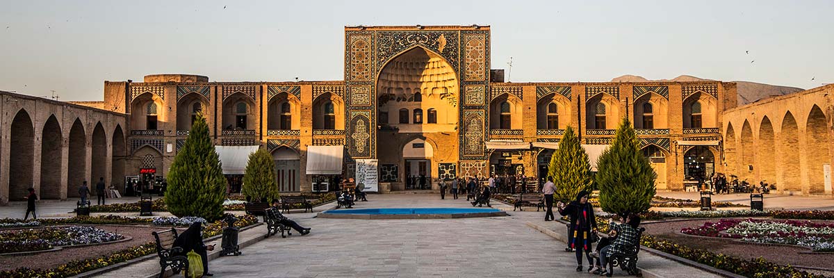 Yeganehtours.com_Kerman_Ganjalikhan_Carvanserai_19 کاروانسرای گنجعلی خان کرمان - سردر ورودی