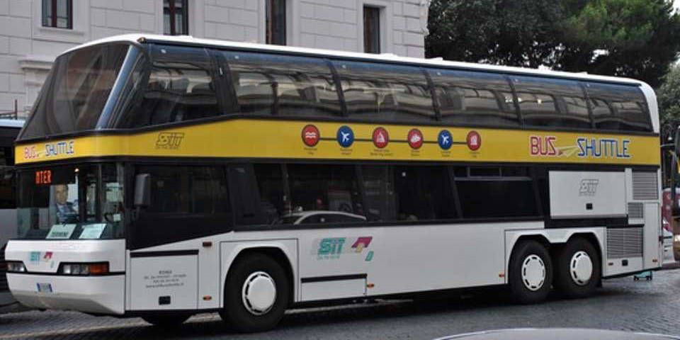 ترانسفر از فرودگاه لئوناردو داوینچی با اتوبوس های SIT BuShuttle