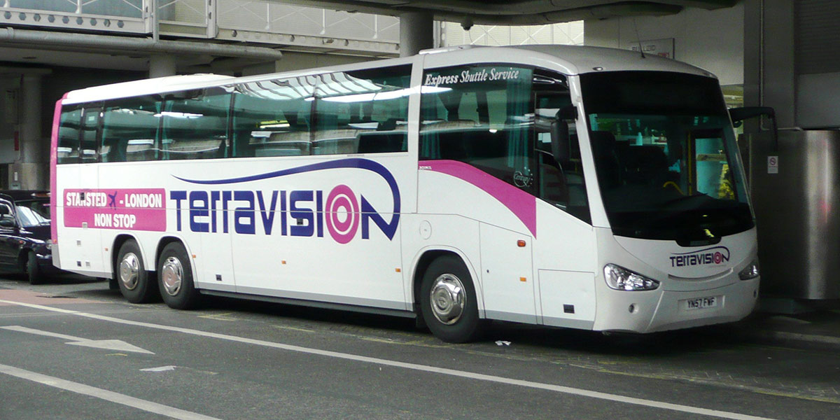 ترانسفر فرودگاهی از فرودگاه رم با اتوبوس‌های Terravision