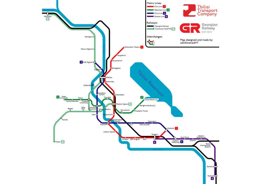Yeganehtours.com_Tbilisi_Transportation_Map