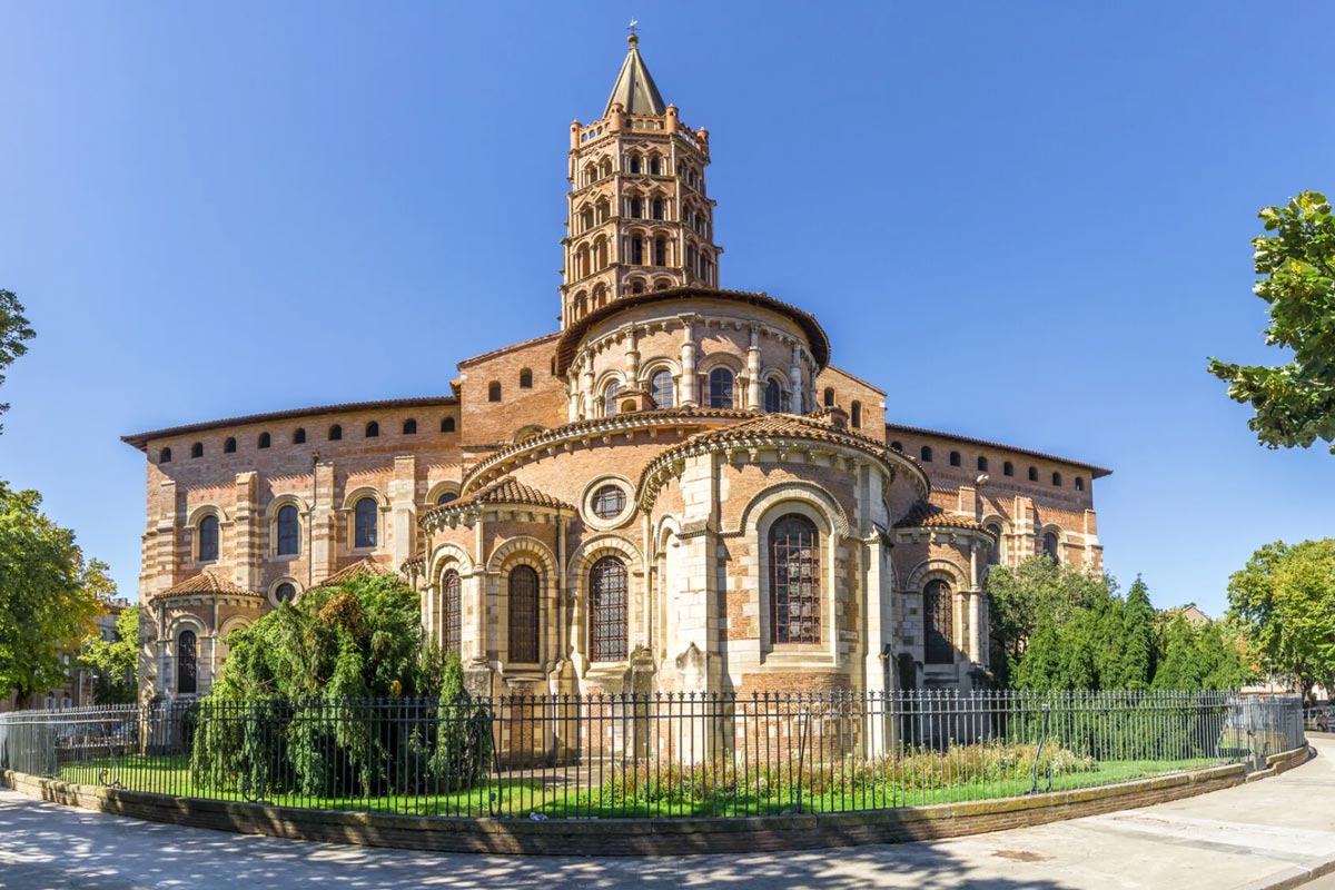 کلیسای سن سرنین تولوز - Basilique Saint-Sernin Toulouse