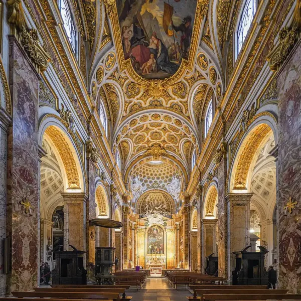 Yeganehtours.com-Church-of-St.-Louis-of-the-French-Main کلیسای سن لوئیس فرانسوی رم