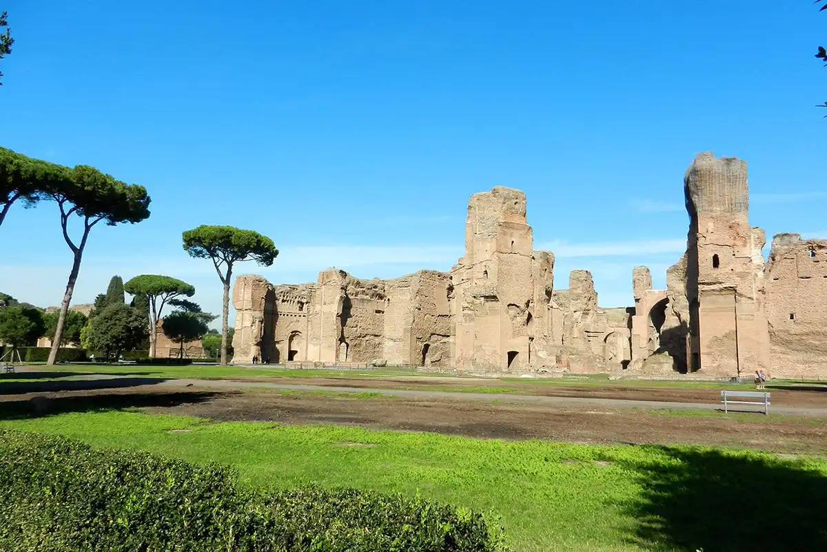 حمام های کاراکالا رم